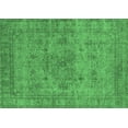 thumbnail image 1 of Ahgly Company Indoor Rectangle Oriental Emerald Green Industrial Area Rugs, 7' x 9', 1 of 4