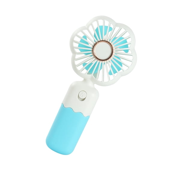 One Speed Fan Convenient Battery Operated Hand Fan Lightweight, Mini Handheld Fan Suitable for Running Traveling