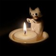 thumbnail image 4 of Candelabro para gatitos, linda vela de aromaterapia para gatos a la parrilla, 4 of 6