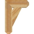 thumbnail image 3 of Ekena Millwork 6"W x 20"D x 28"H Traditional Craftsman Rough Sawn Bracket, Western Red Cedar, 3 of 13