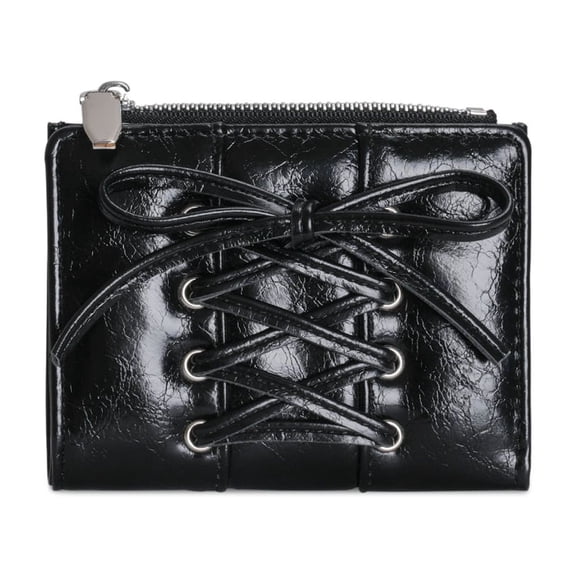 ROZYARD PU Change Purse Lovely Bows Wallet Simple Wallet with Card Holder