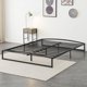 thumbnail image 1 of Cama Full de Metal con Base de Plataforma de 10 Pulgadas – Estructura Robusta de Perfil Bajo en Negro, Soporte de Lamas de Acero Antideslizante y Silencioso, Montaje Sencillo, Sin Base, Almacenamiento, 1 of 6