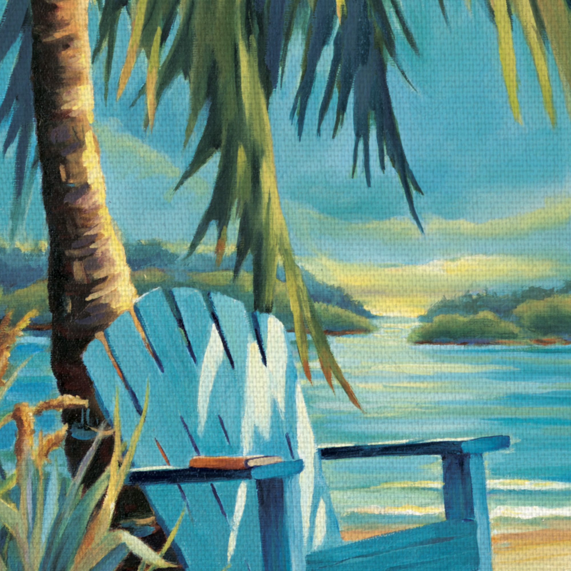 Masterpiece Art Gallery Hide Out Beach By Kathleen Denis Canvas Art Print 30" x 40"