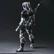 Play Arts Kai Deadpool Action Figure, Multicolor-Gray