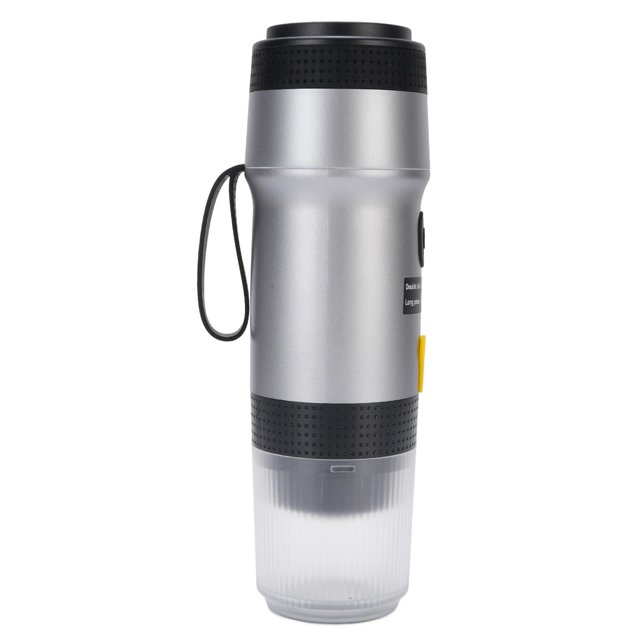 Portable Coffee Machine, Self Heating Electric Travel Coffee Maker, Compatible with Ground Coffee & Capsules, Ideal for Car, Camping, Office, Great Gift for Coffee Lovers