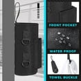 thumbnail image 4 of Wosthever Acceso fácil a la botella de agua con la bolsa magnética antideslizante para botellas de agua del gimnasio. Bolsa magnética para Almacenamiento y organización del hogar negro, 4 of 6