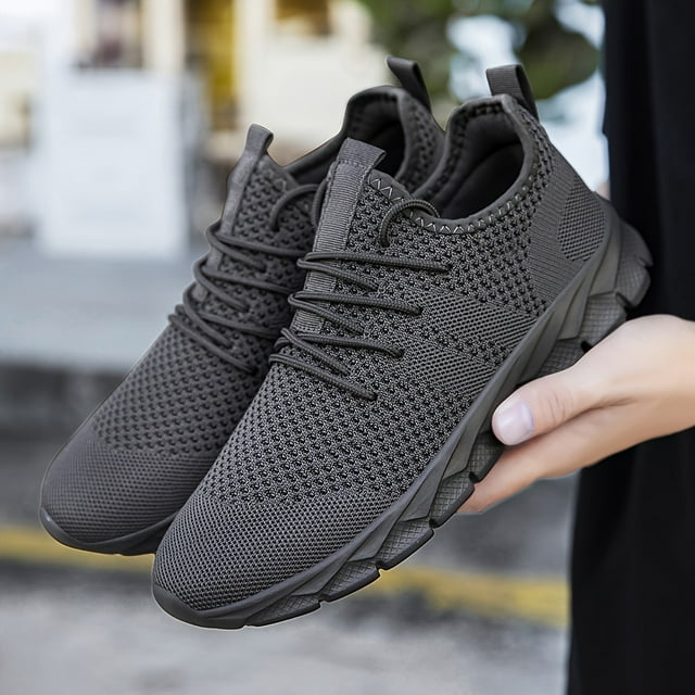Mens Performance Sneakers - Lightweight & Breathable - Durable for Running, Basketball, Gym Training
