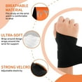 thumbnail image 3 of Topboutique Wrist Brace,Wrist Compression Brace,Wrist Support for Carpal Tunnel Pain Relief,Ultra-Thin Elastic Wristband,Adjustable Wrist Wraps,Breathable Wrist Band,Arthritis Pain Relieving,2 Pcs, 3 of 9