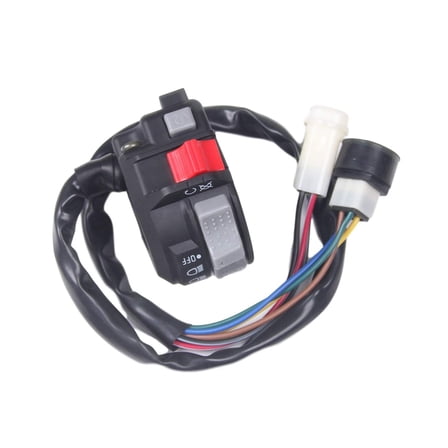 New Handkebar Kill Light Start Run Switch for Yamaha Moto-4 - YFM225/YFM250/YFM350 1986-1994 Big Bear 350 YFM350F 1987-1992 Warrior 350 YFM350 1987-1995