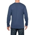 thumbnail image 2 of Insect Shield Men's UPF Dri-Balance Long Sleeve Pocket T-Shirt, Navy, Medium, 2 of 3