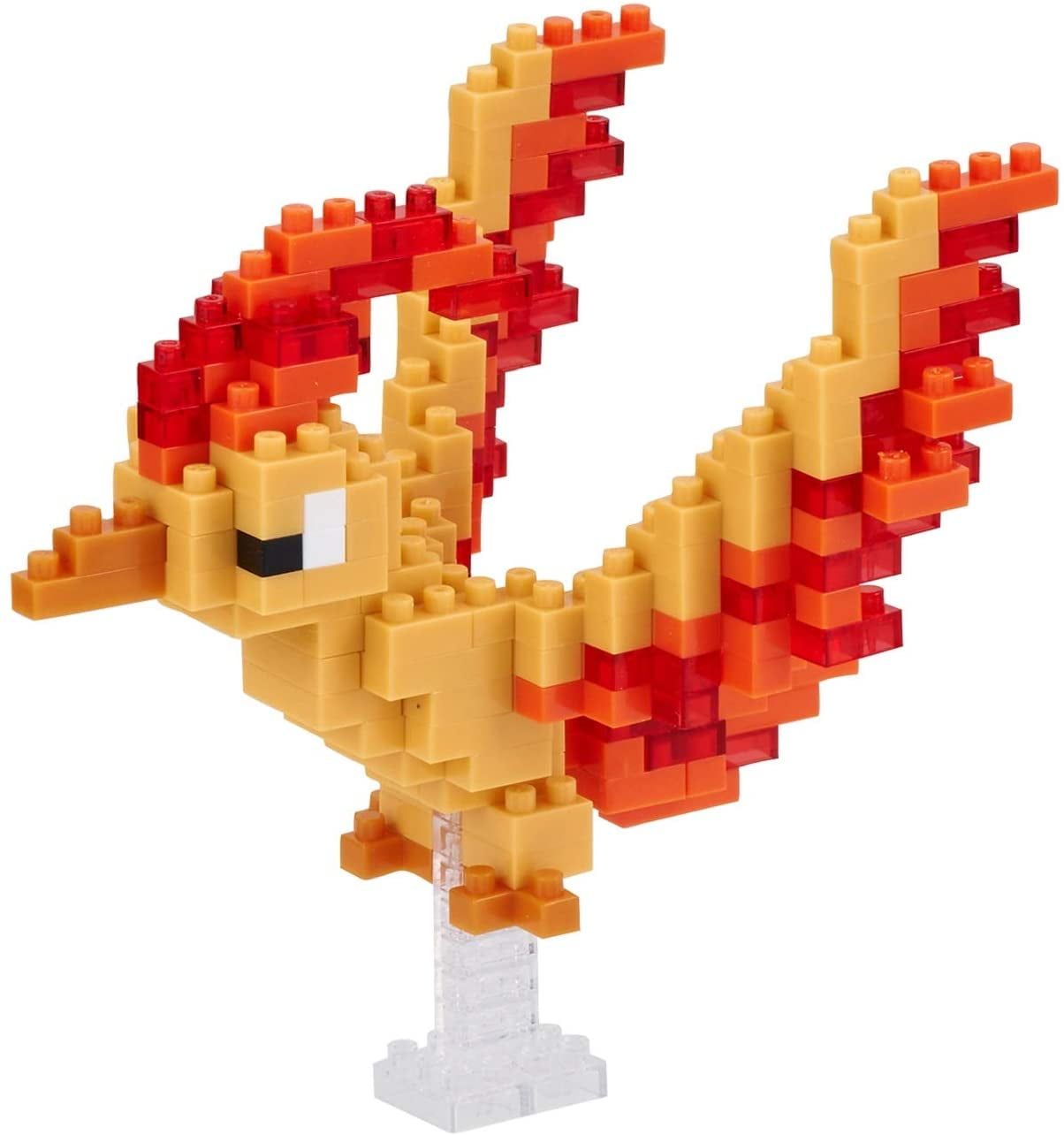 Kawada Nanoblock Pokemon Series Moltres Micro Sized Building Block Set Walmart Com