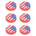 thumbnail image 4 of Miangastore 6pcs Racket Vibration Dampeners National Flag Designed Tennis Racket Shocking Absorbers, 4 of 8