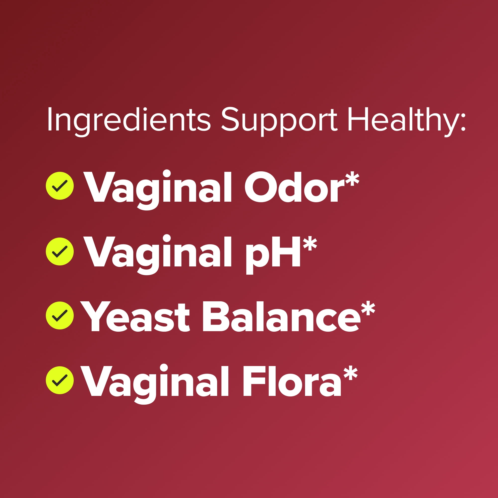 O Positiv URO Vaginal Health Probiotic Capsules for Vagina