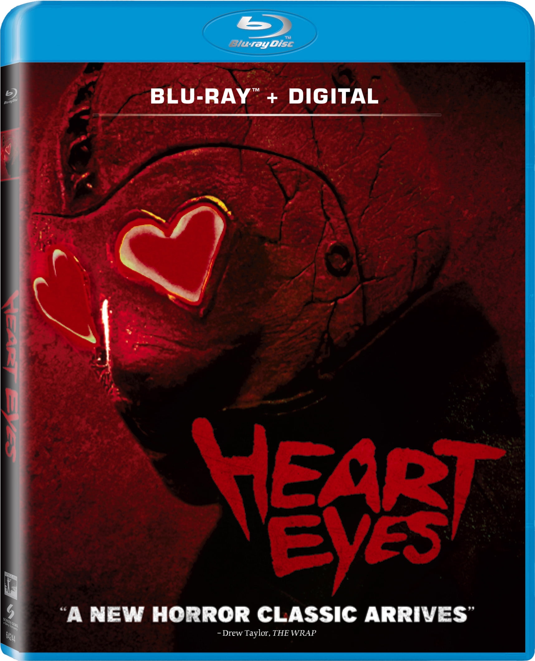 Free Shipping! Sony Heart Eyes DVD Horror Comedy with Valentine's