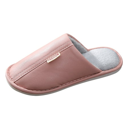 

Qufokar Studded Flip Flops Women Wide Slippers for Women Wide Width Women Slippers Home Thermal Cotton Slippers Winter Waterproof Leisure Home Shoes