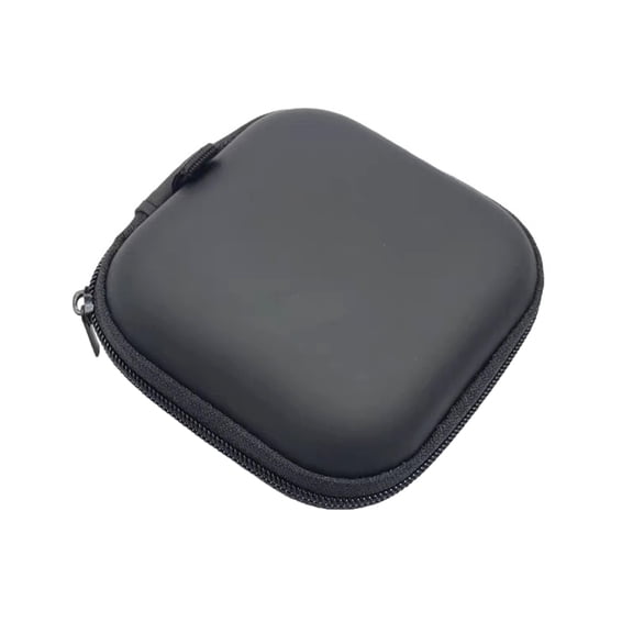 Structured Carry Case, Hard Shell Zipper with Mesh Pocket for Cable and Travel Storage Use Needs