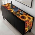 thumbnail image 5 of Sunflower Table Runner 36 Inches Long, Spring Summer Floral Watercolor Botanical Kitchen Coffee Dining Table Decoration for Home Party Birthday Wedding Home Decor 13x36 Inches, 5 of 8