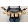 thumbnail image 1 of Inkdotpot Mr & Mrs?Kraft Pre Strung Bunting Photo Booth Props Sign Party Decoration DIY Wedding Banner, 1 of 8
