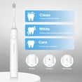 thumbnail image 5 of 240 Days Battery Life Rechargeable Electric Toothbrush for Adults,with 2500mAH Large Capacity, 8 Pack Replacement Brushheads,3 Classic Modes,2 Min Smart Timer Battery Toothbrush,White, 5 of 8