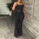 thumbnail image 2 of Mujeres Casual Verano Cuello Redondo Sin Mangas Tops Y Pantalones Largos Conjunto De Dos Piezas Traje Wmkox8yi bvn3597, 2 of 9