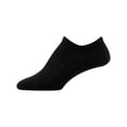 thumbnail image 5 of PEDS Women's All Day Active Nylon Invisible Socks Black, 6 Pairs, Sizes 5-10, 5 of 8