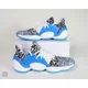 thumbnail image 2 of Adi - das Harden Vol 4 White Black Blue 2019 SAMPLE Shoes Men's Size 13 (EF8843), 2 of 6