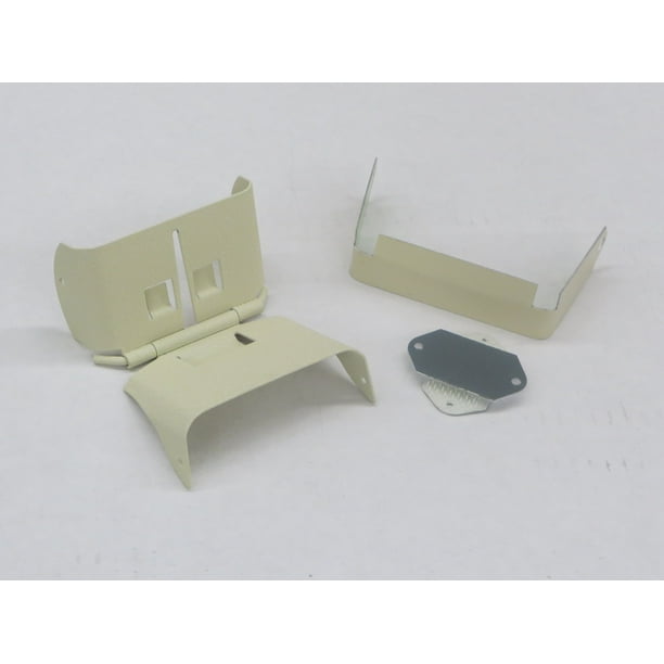 Downspout Extension FlipUp Hinge for 2x3 A Style (2X3 A, CLASSIC CREAM