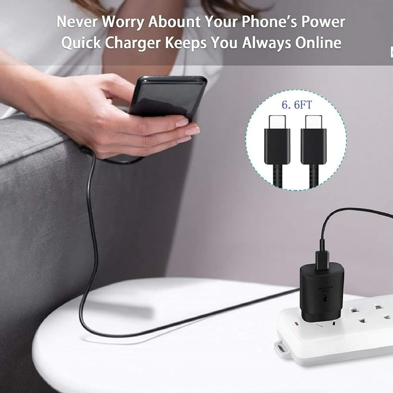 Super Fast Charging 25W USB C Charger Type C Charger Android Phone