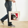 thumbnail image 4 of CafePress - Christmas Boxer Dog Tote Bag - Unisex Canvas Tote Bag, Beige, 1-Piece, 4 of 7