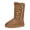 Khaki, variant on Rokment Women's Mid Calf Platform Winter Boots Fashion Warm Suede Fuzzy Thicken Fleece Lined Comfortable Flat Non Slip Snow Dress Tall Boots