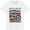 White, variant on Back in the Day Old School Skool Mixtape Mix Cassette Tape Retro T-Shirt