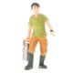 thumbnail image 1 of Figura de acción de PVC de un granjero o trabajador., 1 of 7