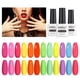 thumbnail image 4 of Set de esmaltes de uñas en gel AIMEILI Hema Free, 12 colores neón, 4 of 4
