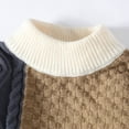thumbnail image 6 of Ahabrexf Jeans for Men, Trendy Knit Turtleneck Pullover in Assorted Textured Colors As A Sweater Coat, 6 of 8