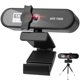 thumbnail image 1 of Cámara web de alta definición 4K, cámara web en vivo con enfoque automático, unidad libre USB con micrófono, cámara de computadora, 1 of 8
