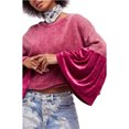 thumbnail image 1 of Suéter con Mangas Gloriosas Free People para Mujer Rosa Extra Pequeño, 1 of 1