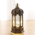 thumbnail image 6 of Hariumiu Wind Lantern Christmas Lights Christmas Lantern Lights Retro Glass Night Light Create Indoor/outdoor Decorative Led Ornaments, 6 of 9