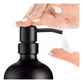 thumbnail image 2 of Dispensador De Jabon 2 Kit Vidrio Baño Accesorios NEGRO, 2 of 5