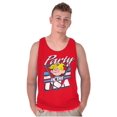 thumbnail image 3 of Dennis The Menace Party in the USA Tank Top T Shirts Men Women Brisco Brands X, 3 of 6