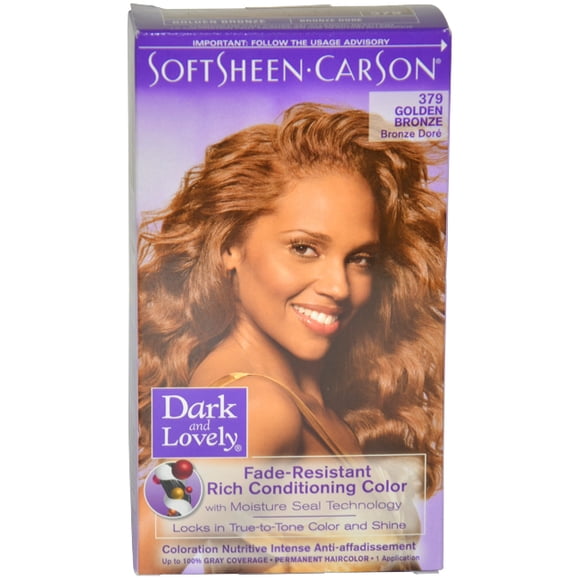 Dark and Lovely Fade Resist GOLDEN BRONZE RICH CONDITIONING COLOR #379