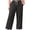 A1-Dark Gray, variant on SHOWMALL Women's Plus Size Wide Leg Pants 1X-5X, Light Gray Soft Stretch Lounge Pants with Elastic Drawstring Waist and Pockets for Homewear and Travel
