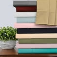 thumbnail image 3 of Superior Egyptian Cotton Duvet Cover Set, Twin, Burgundy, 3 of 4