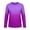 Purple, variant on Shadoumai Boys UPF 50 Rash Guard Swimsuit with Anti-Chafe Compression Liner Top for Youth