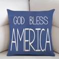thumbnail image 4 of Independence Day Pillowcase Linen Pillowcase Bedroom Headboard Sofa Pillowcase Cover Holiday Party Decoration, 4 of 5
