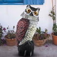 thumbnail image 2 of Espantapájaros de búho Toystoory con cabezal giratorio y repelente de pájaros para jardín Tipo 2, 2 of 6