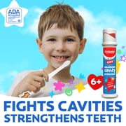 (2 pack) Colgate Kids Cavity Protection Toothpaste with Fluoride, Mild Bubble Fruit, 4.4 oz Pump