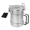 thumbnail image 4 of Olla de Camping Olla Hirviendo Portátil 2 en 1 Olla para Hervir Mariscos Utensilios de Cocina de Fuego Abierto Olla Humeante para Senderismo Barbacoa Bolsa con asa de 850 ml DYNWAVEMX utensilios de cocina, 4 of 8