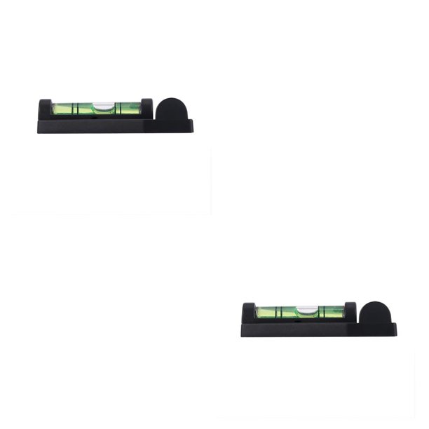 Inteprter Bubble Level Two Way T Shape Gradienter with Leveler Precision Accessories Shatter-Proof Hole Magnetic for Furniture Wooden Type2 NO2