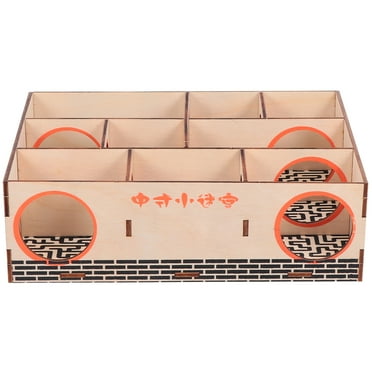 Hamster Toy Animal Maze for Hamster Hamster Hideouts Little Critters Toys Gerbil Maze Hamster Wooden Maze Baby