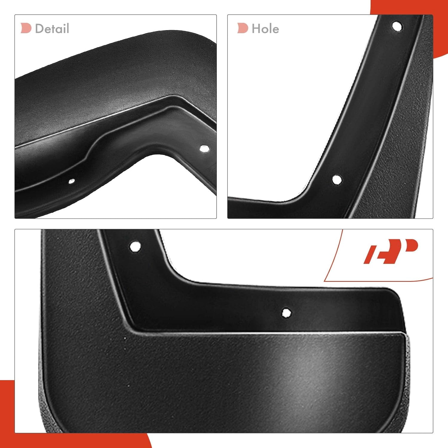 A-Premium Splash Guard Mud Flaps Replacement for Chevrolet Equinox 2010-2017 4-PC Set